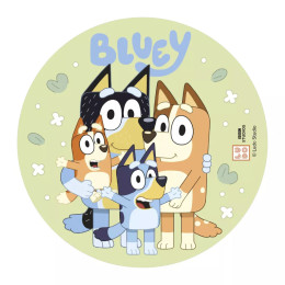 Decorações de bolo Bluey e acessórios para festa